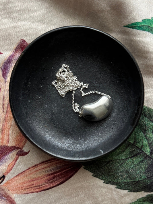 Tiffany&Co. Elsa Peretti Bean 7 Naszyjnik Medium Srebro 925