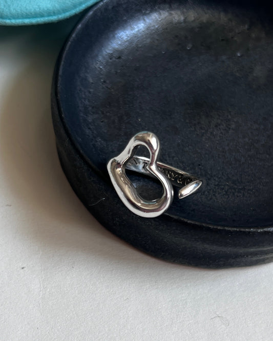 Pierścionek Tiffany&Co. Open Heart Elsa Peretti 1 Srebro 925