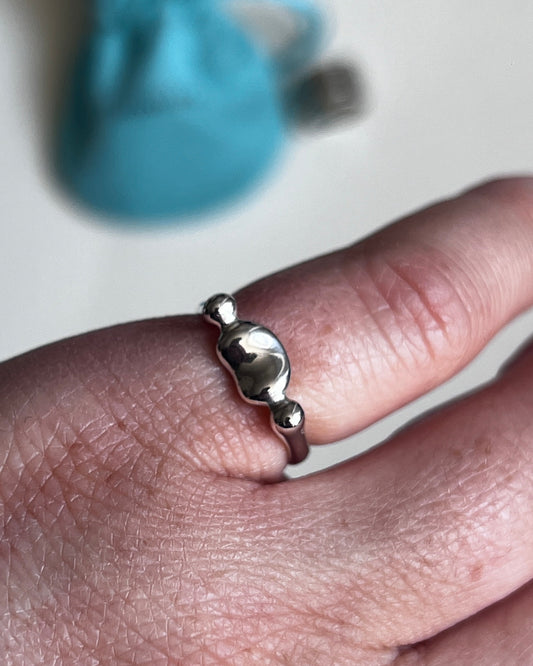 Pierścionek Tiffany&Co. Bean Elsa Peretti Srebro 925